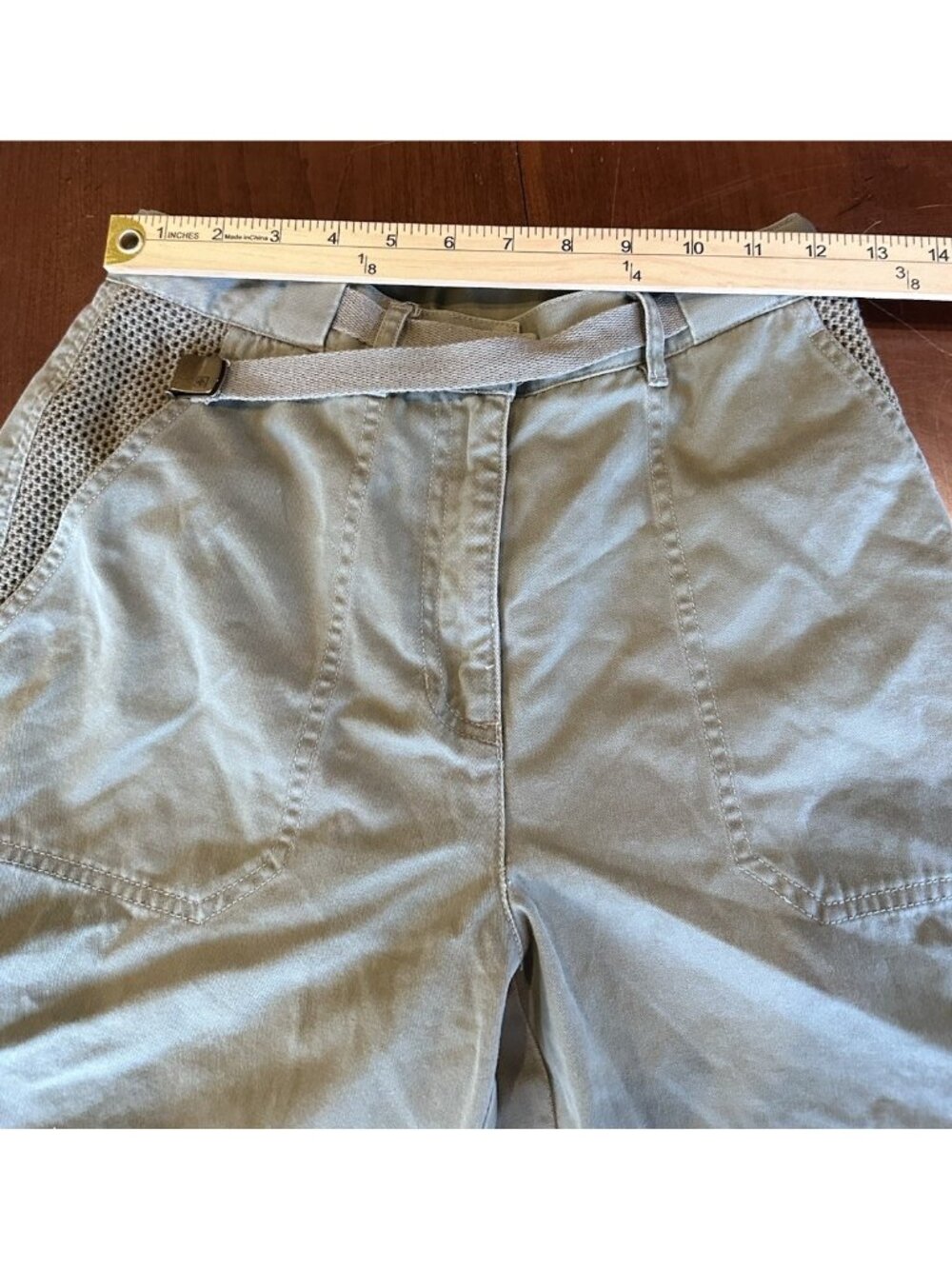 Lauren Ralph Lauren Utility Capri Pants Safari Outfitters Cargo Womens 4 - Picture 6 of 9